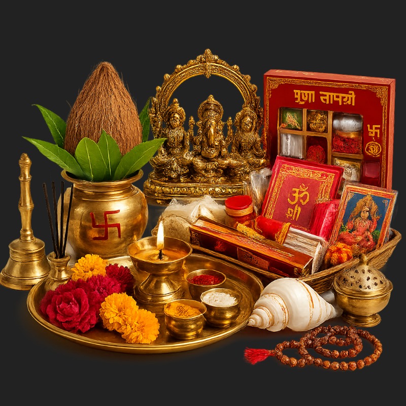Full Pooja samagri
